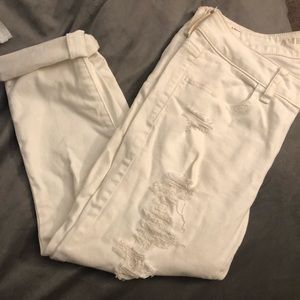 Ripped White jeans